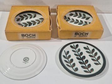 Boch Rambouillet ,  9 platte borden in verpakking  beschikbaar voor biedingen