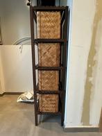 Hout rek IKEA met bakjes, Huis en Inrichting, Ophalen, Gebruikt