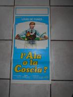 Louis de Funès: De vleugel of de dij (Italiaanse poster), Deurposter of groter, Ophalen of Verzenden, Film en Tv, Rechthoekig Staand