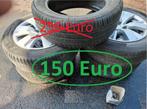 4 VELGEN VOOR Peugeot, Ford Fiesta en Fusion, Peugeot 207..., Auto-onderdelen, Banden en Velgen, Ophalen, Gebruikt, Velg(en), 16 inch