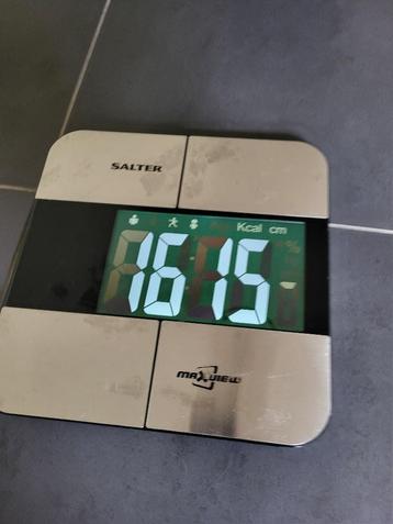 Salter MaxView Body Analyser Personenweegschaal beschikbaar voor biedingen