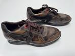 Lederen, nubuck dames sneaker, Bruin, Ophalen of Verzenden, Zo goed als nieuw, Sneakers