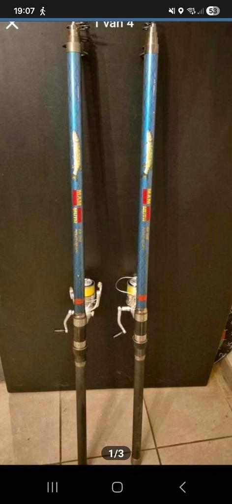 MAM MUTH snoek snoekbaars hengels, Watersport en Boten, Hengelsport | Zeevissen, Ophalen