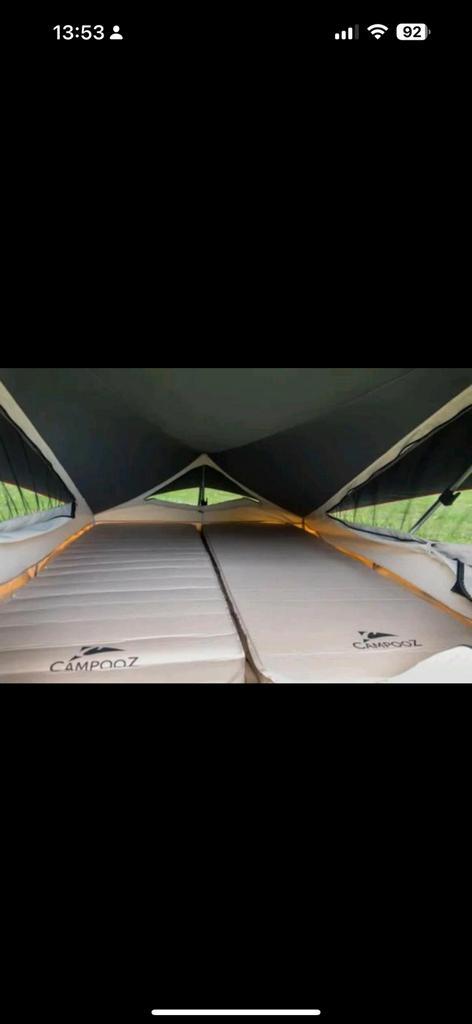 Campooz zelfopblaasbare kampeer slaapmatten, Caravans en Kamperen, Slaapmatten, Nieuw, 1-persoons, Ophalen