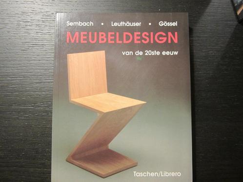 Meubeldesign van de 20ste eeuw -Sembach/Leuthäuser/Gössel, Livres, Art & Culture | Photographie & Design, Enlèvement ou Envoi