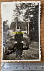 Wehrmacht Panzer foto uniform Duitsland 1940 1945, Ophalen of Verzenden, Landmacht, Foto of Poster