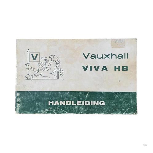 Handleiding | Vauxhall Viva HB | 1970 | NL, Auto diversen, Handleidingen en Instructieboekjes, Ophalen of Verzenden