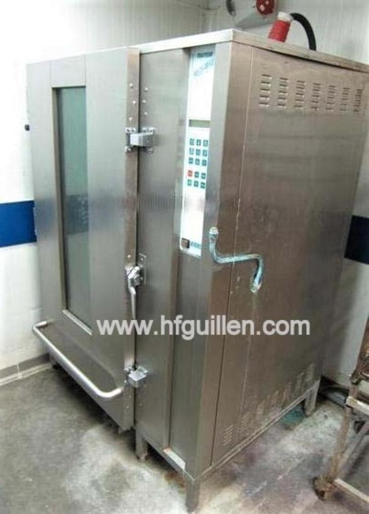 FOUR LEVENTI COMBINÉ VAPEUR AVEC 2 CHARIOTS, Jardin & Terrasse, Fours à pizza, Utilisé, Enlèvement ou Envoi