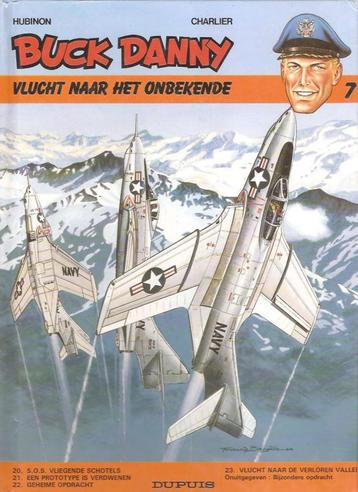 Buck Danny - Vlucht naar het onbekende omnibus (Hardcover 1s, Enlèvement ou Envoi, Une BD, Hubinon & Charlier, Utilisé