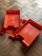 4 bacs de tri en plastique rouge, Enlèvement