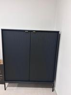 Hoge dressoir kast zwart, Ophalen, Zo goed als nieuw