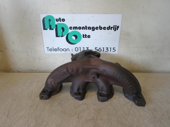 Tubulure d'échappement d'un Peugeot 206, Autos : Pièces & Accessoires, Systèmes d'échappement, Peugeot, Utilisé, 3 mois de garantie