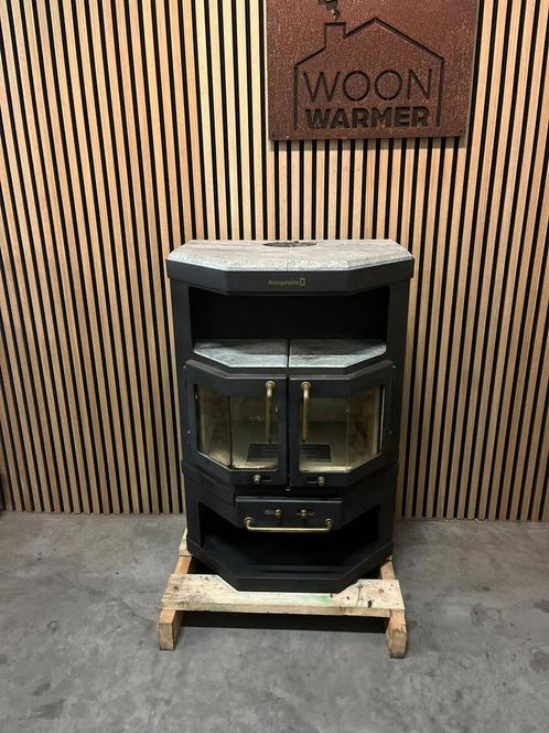 25027 Speksteenkachel Tornio 8kw🔥, Huis en Inrichting, Kachels, Gebruikt, Vrijstaand, Houtkachel, Hout, Ophalen