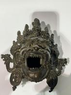 Tibetaans bronzen masker, Antiek en Kunst, Verzenden
