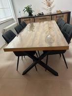 Salon eetfal dressoir vitrinekast salontafel, Ophalen, Zo goed als nieuw