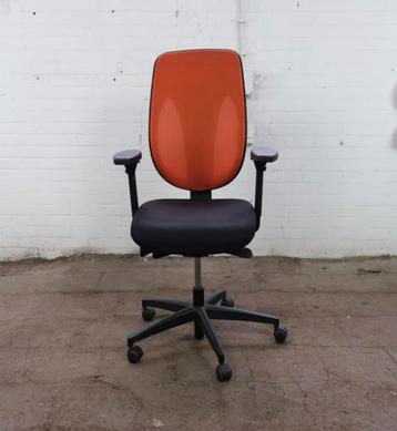 Fauteuil de bureau ergonomique Giroflex 353, Enlèvement ou Envoi, Comme neuf, Ergonomique, Orange