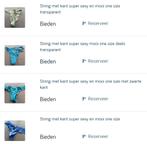 Strings met kant of transparant super sexy en mooi one size, Kleding | Dames, ANDERE, Verzenden, String