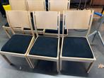 Eetkamertafel met 6 stoelen,, Huis en Inrichting, Tafels | Eettafels, 200 cm of meer, 50 tot 100 cm, Zo goed als nieuw, Vijf personen of meer