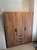 Kleerkast Jysk JENSLEV 144x176 3 deuren 3 lades eiken, Huis en Inrichting, Kasten | Kleerkasten, Ophalen, 100 tot 150 cm, Zo goed als nieuw