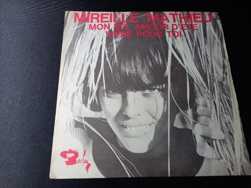 Mireille Mathieu - Mon Bel Amour D'été -   '7 = Mint, 7 inch, Single, Ophalen of Verzenden, Zo goed als nieuw