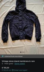 Stone island jas membrana tc, Kleding | Heren, Stone island, Blauw, Ophalen of Verzenden, Zo goed als nieuw