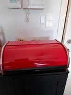 Rode Broodtrommel Brabantia., Huis en Inrichting, Ophalen, Zo goed als nieuw