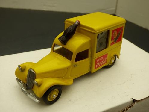 Miniatuur 1/43 Citroën 11B 1938 Coca Cola, Hobby en Vrije tijd, Modelauto's | 1:43, Zo goed als nieuw, Ophalen of Verzenden