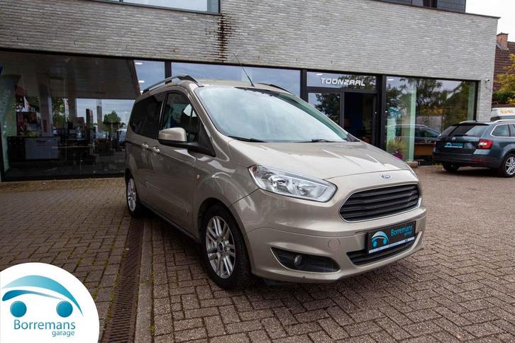 Ford Tourneo Courier TITANIUM Trekhaak/Airco/Parkeersensore, Auto's, Ford, Bedrijf, Tourneo Courier, ABS, Airconditioning, Bluetooth