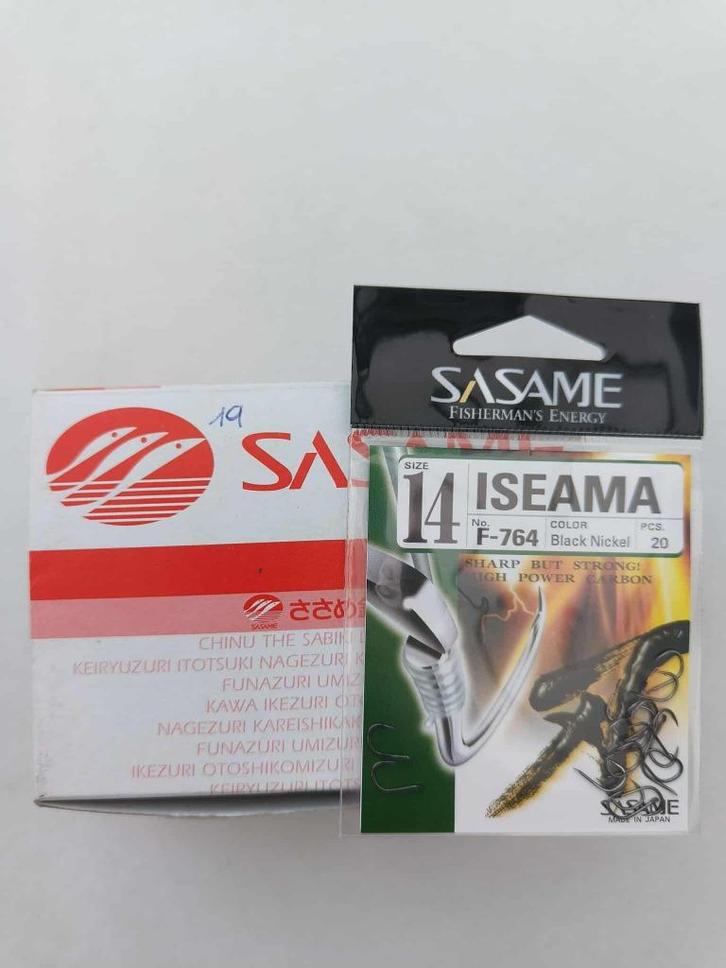 Sasame Iseama n14 - 19 pakjes, Watersport en Boten, Hengelsport | Algemeen, Nieuw, Haak, Ophalen of Verzenden