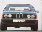 BMW 630 & 633 1976-01 brochure, Boeken, Auto's | Folders en Tijdschriften, Verzenden, BMW