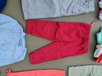 rode en roze leggng, broek 86, Kinderen en Baby's, Babykleding | Maat 86, Ophalen of Verzenden, Zo goed als nieuw