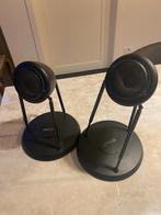 Haut-parleurs « verticaux » solides (noir et blanc), Enlèvement, Utilisé, Haut-parleurs Frontaux, Arrière ou Stéréo, Bowers & Wilkins (B&W)