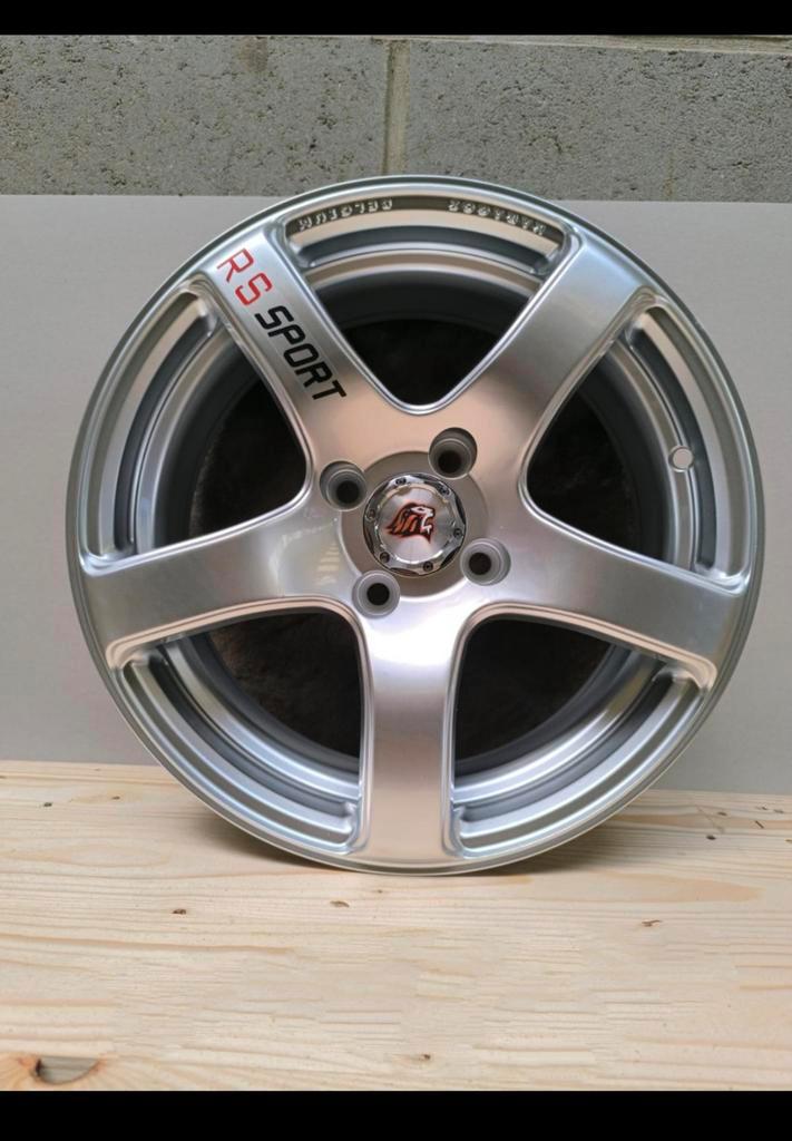 Nieuwe 15 inch aluminium wielen 4x100, Auto-onderdelen, Banden en Velgen, Velg(en), 15 inch, Nieuw, Ophalen of Verzenden