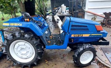 Zeer mooie Iseki landhope 160 4x4 minitractor, Enlèvement ou Envoi