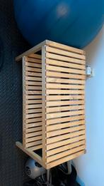 Houten bank Ikea, Ophalen