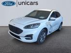 Ford Kuga ST LINE X - 2.5 PHEV 225PK - DAGINSCHRIJVING, Auto's, Zwart, 4 cilinders, Wit, Plug-in hybride