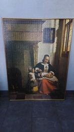 Schilderij puzzel in kader. 100 cm op 75 cm., Ophalen of Verzenden