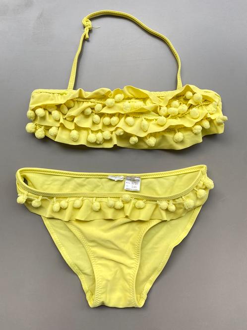 Bikini geel bolletjes Zara 140-146, Kinderen en Baby's, Kinderkleding | Maat 146, Zo goed als nieuw, Meisje, Sport- of Zwemkleding