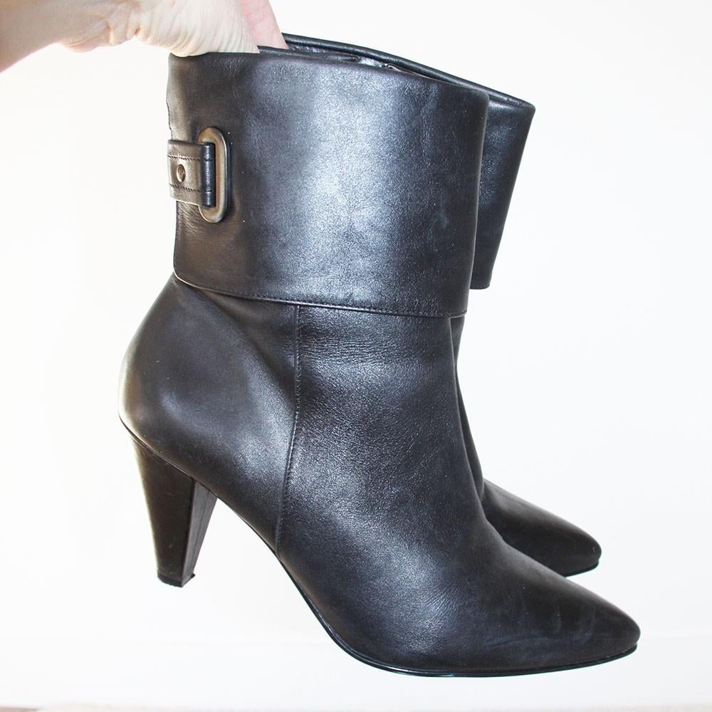 Mooie Gevoerde Leren Van Dalen Laarsjes s15 (Maat 41) € 55,-, Kleding | Dames, Schoenen, Zo goed als nieuw, Lage of Enkellaarzen