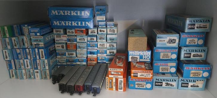 Marklin keurige vintage verzameling, Hobby en Vrije tijd, Modeltreinen | H0, Zo goed als nieuw, Rails, Wisselstroom, Märklin, Analoog