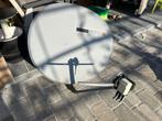 Complete satellietsysteemset – schotel + LNB’s + Voet  + kab, Audio, Tv en Foto, Schotelantennes, Ophalen, Gebruikt, (Schotel)antenne