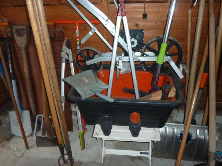 Allerhande tuingereedschap, Jardin & Terrasse, Sécateurs, Utilisé, Enlèvement