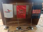 3 vlaggetjes Stella/AB Inbev, Ophalen of Verzenden