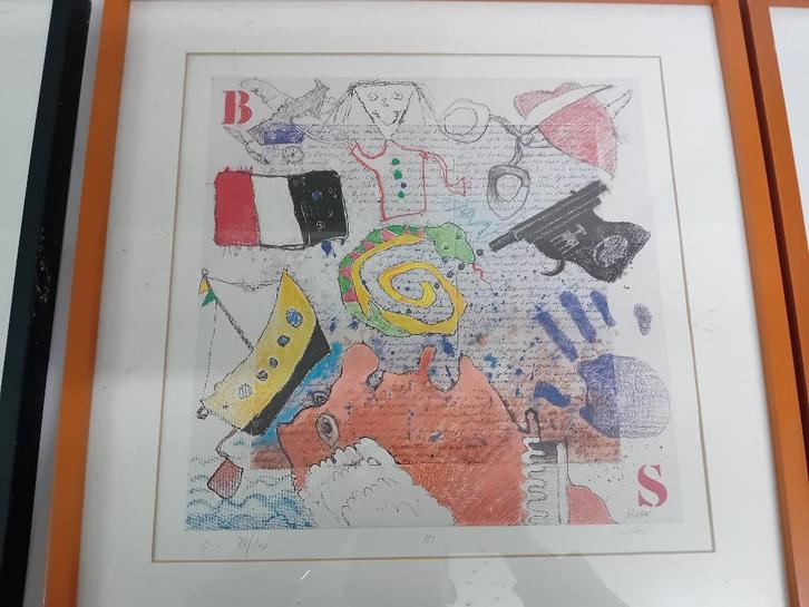 Modern gesigneerd kunstwerk van “Christian Sivain”, Antiquités & Art, Art | Peinture | Moderne, Enlèvement