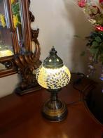 Lampes en mosaïque turque, Maison & Meubles, Comme neuf, Enlèvement ou Envoi