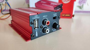 Kinter MA-150 500W 2-CH Hi-Fi Auto Car Stereo Audio Amplifie beschikbaar voor biedingen