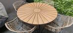 JYSK - tuintafel + 4 stoelen, Ophalen, 4 zitplaatsen, Gebruikt, Tuinset