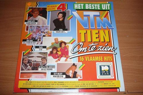 LP  Het Beste Uit VTM  Tien Om Te Zien  :  vol 4  (74), Cd's en Dvd's, Vinyl | Nederlandstalig, Ophalen of Verzenden