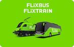 20% Flixbus Voucher Kortingscode Korting Bon Bus Flixtrain, Eén persoon, Kortingsbon, Overige typen