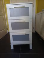 Wit ladekastje, Huis en Inrichting, Kasten | Ladekasten, Ophalen, Minder dan 50 cm, Gebruikt, 3 of 4 laden